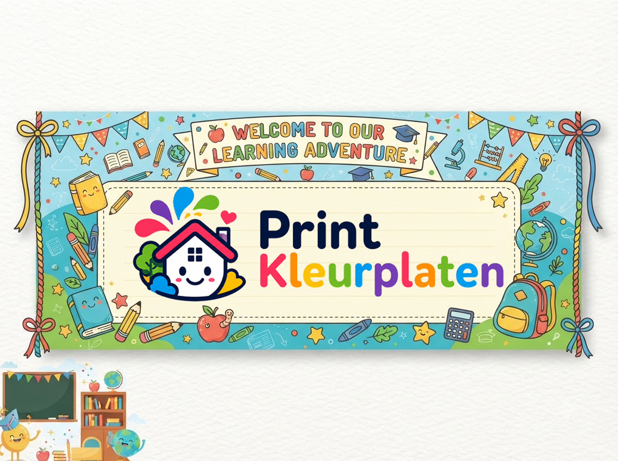PrintKleurplaten banner